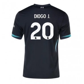 Liverpool Diogo Jota #20 Replika Udebanetrøje 2024-25 Kortærmet